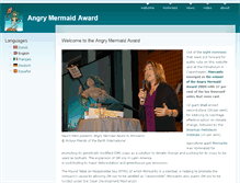 Tablet Screenshot of angrymermaid.org